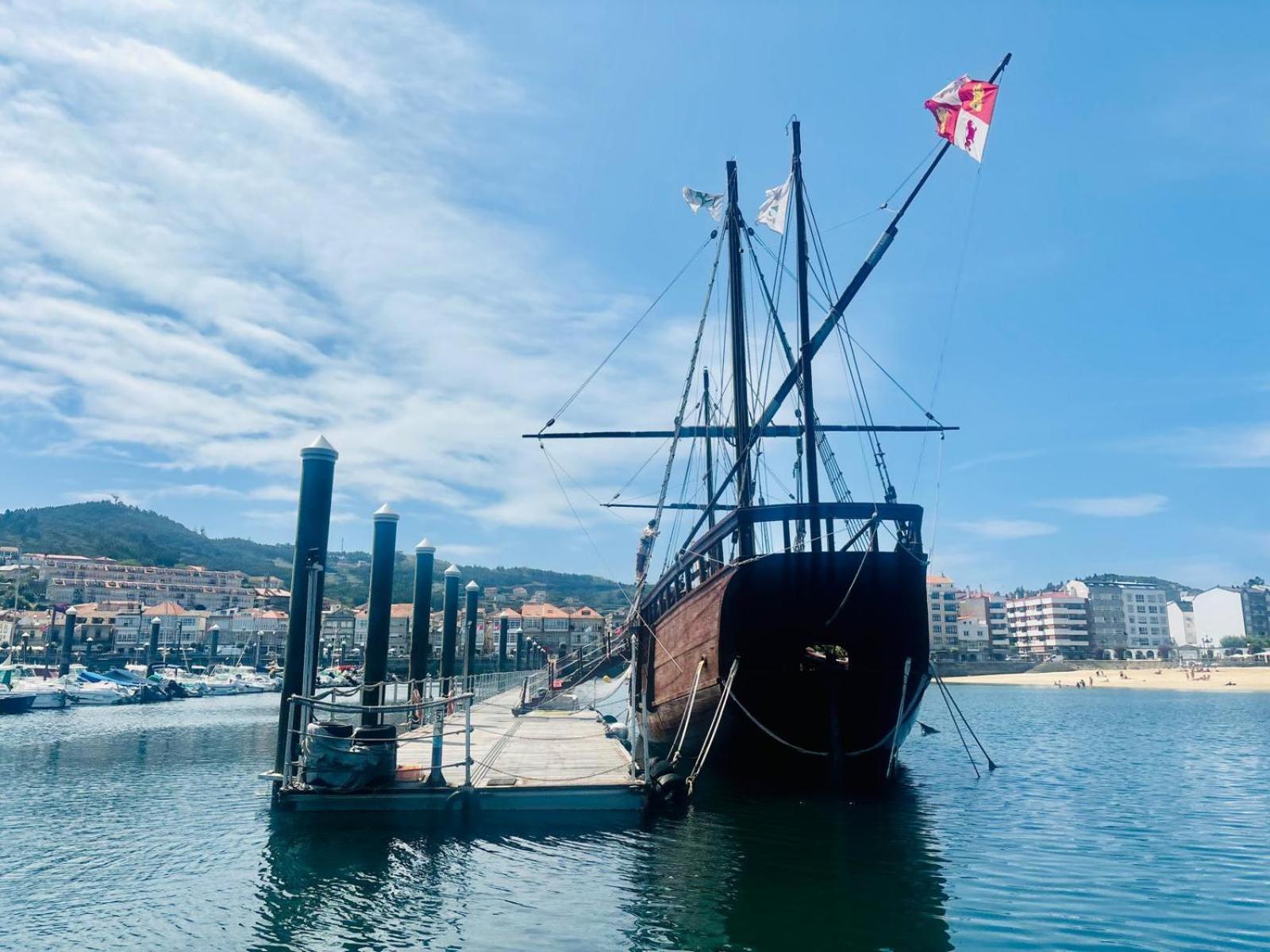Hoibai, Raina, Atico, Con Vistas Al Casco Historico De Baiona, Galicia Lägenhet Exteriör bild